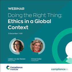 Doing the Right Thing: Ethics in a Global Context